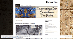 Desktop Screenshot of fannyfae.com